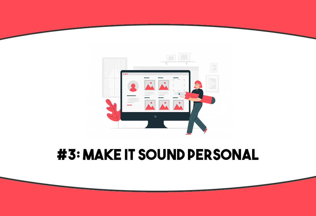 Increase survey response rates - make it sound personal