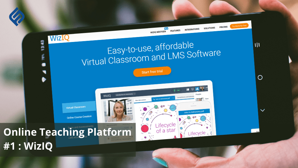 Online Teaching Platform #1 : WizIQ