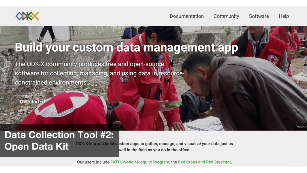 Data Collection Platform #2: Open Data Kit