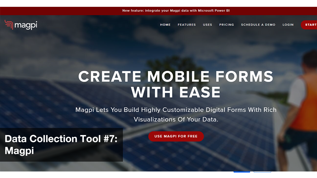 Data Collection Tool #7: Magpi