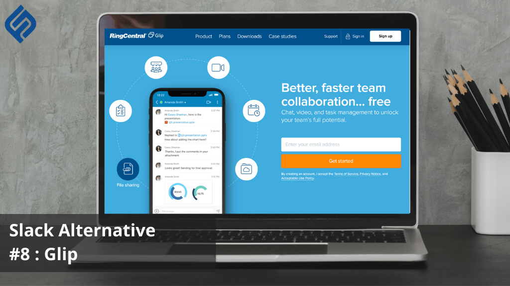 Slack Alternative #8 : Glip