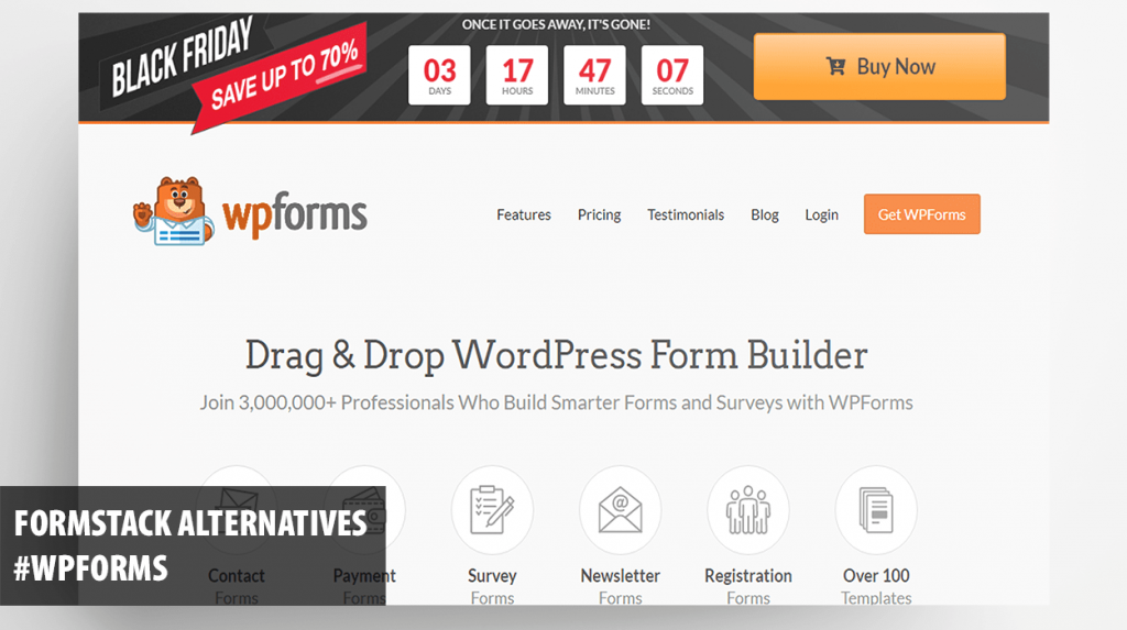 FormStack Alternative #2 : WPForms
