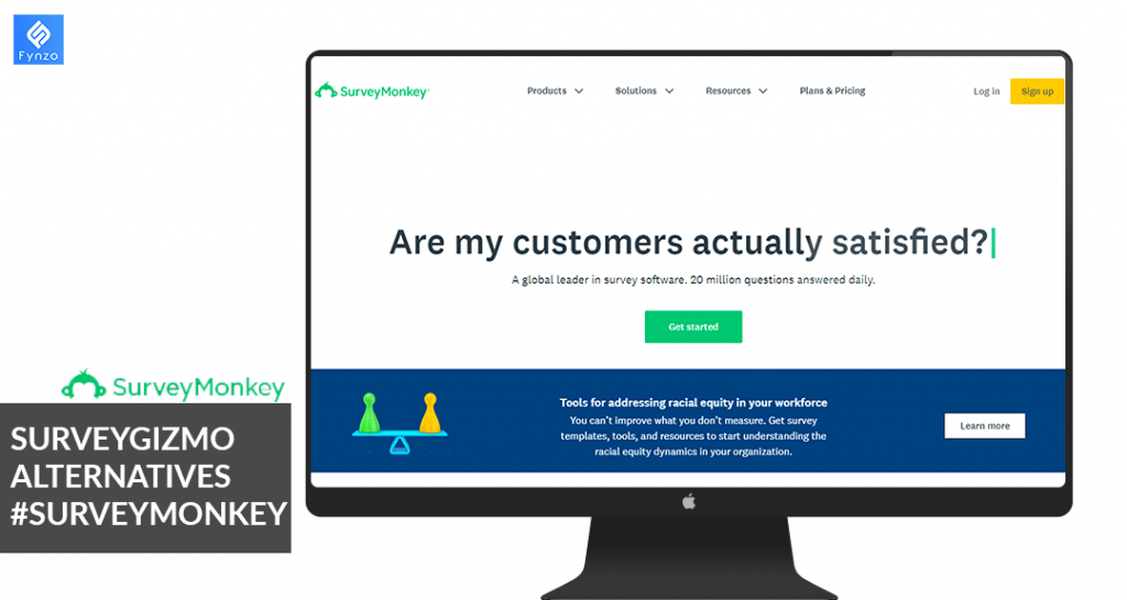 SurveyGizmo Alternative #4 : SurveyMonkey