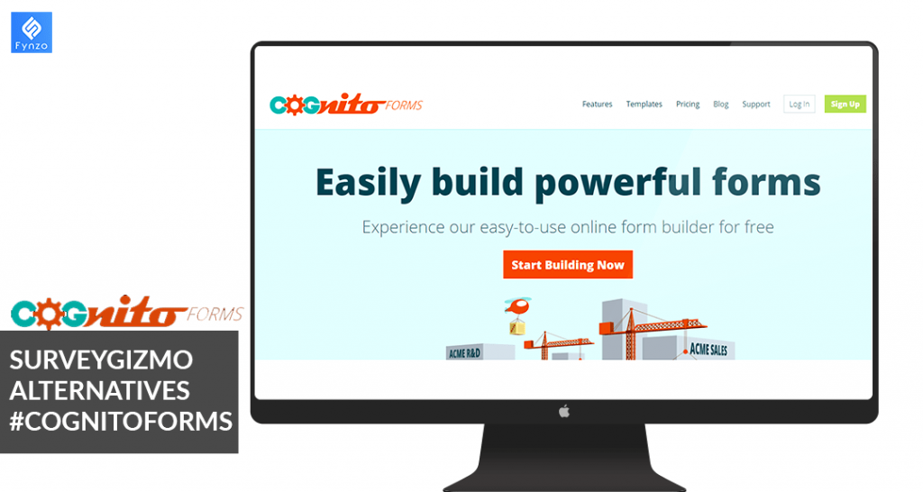 SurveyGizmo Alternative #8 :Cognito Forms