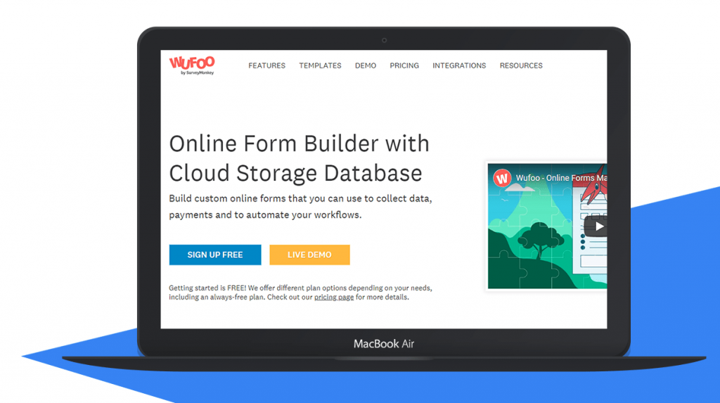 google forms alternative - Wufoo google forms alternative - Wufoo