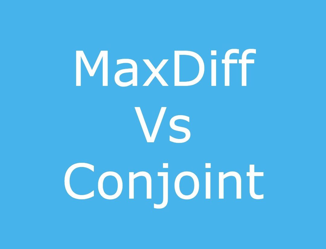 Maxdiff Vs Conjoint Analysis