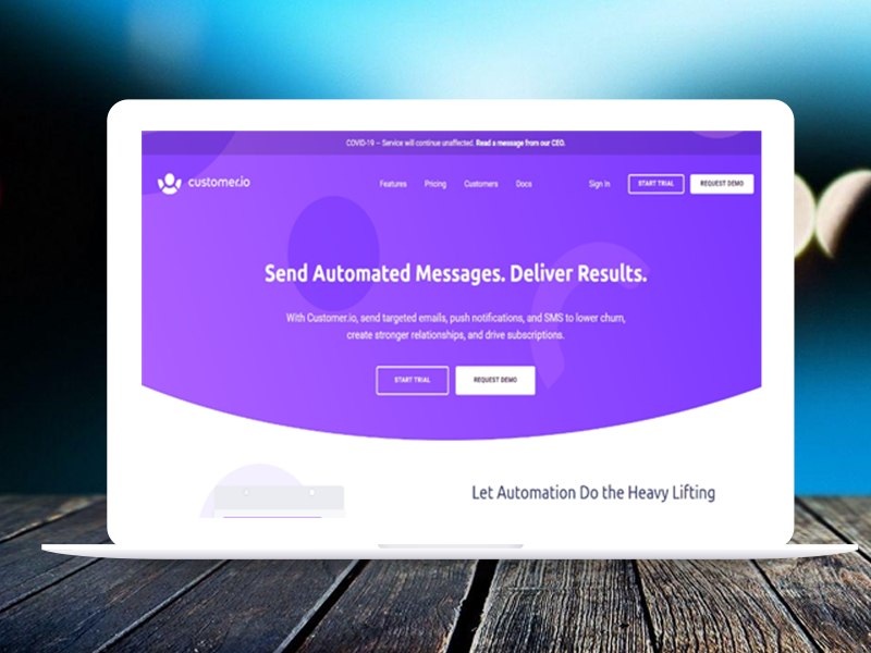 Marketing Automation Tools: Cutomer.io