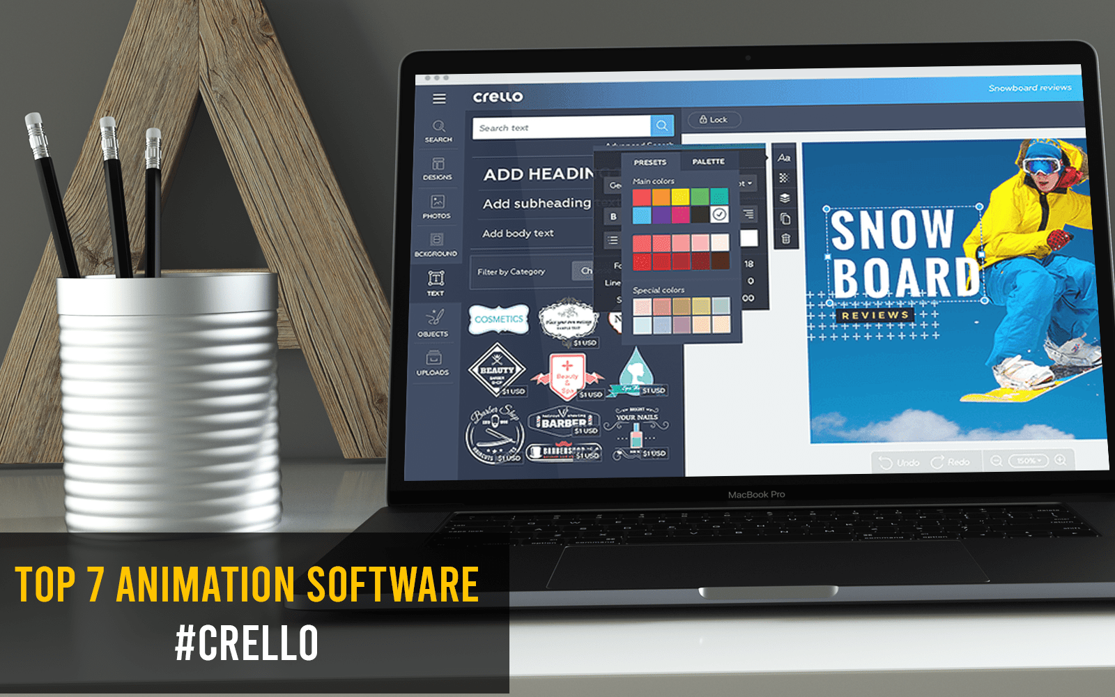 Animation Software #1 : Crello