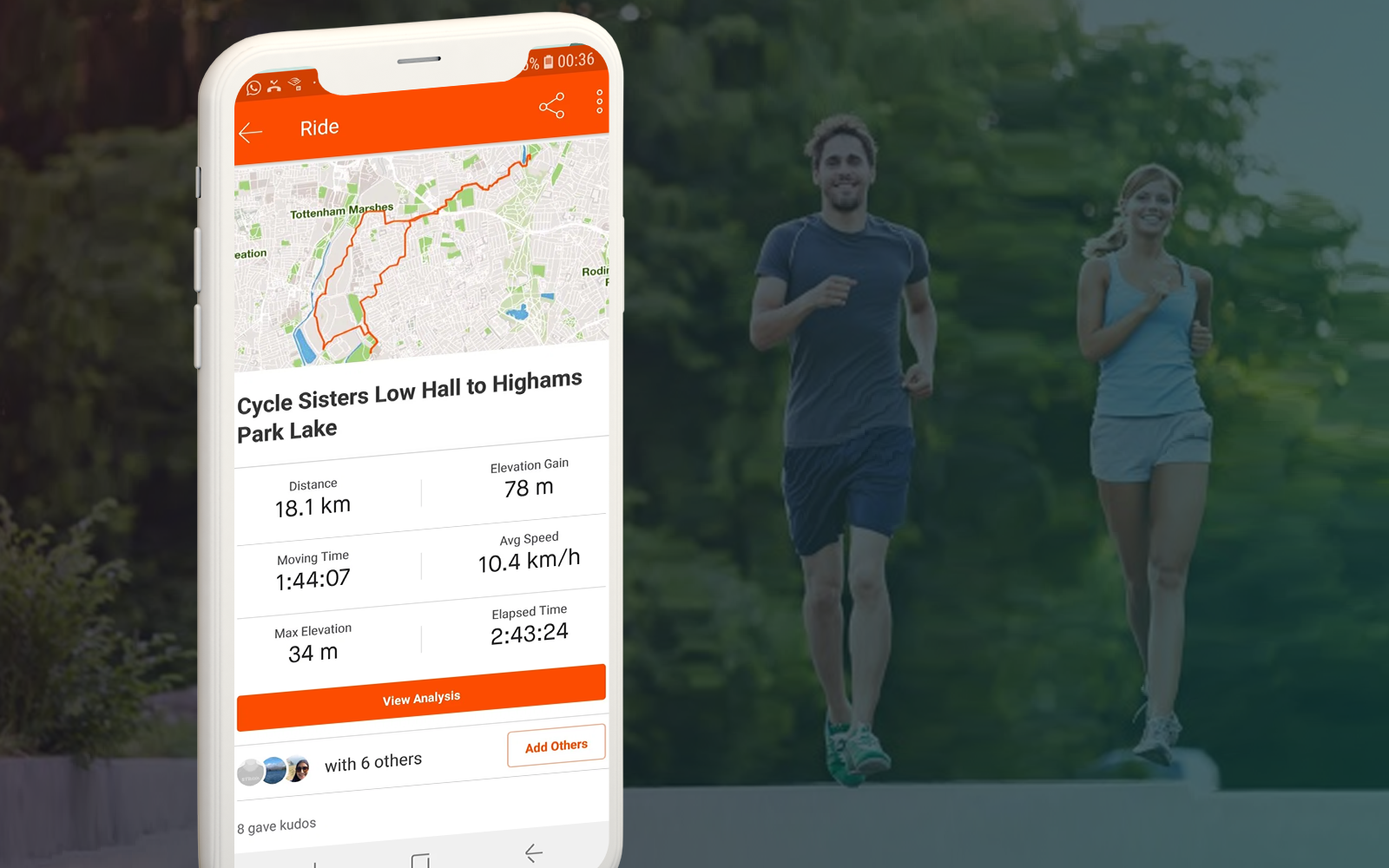 Running Tracker App #4 : Strava Running and Cycling