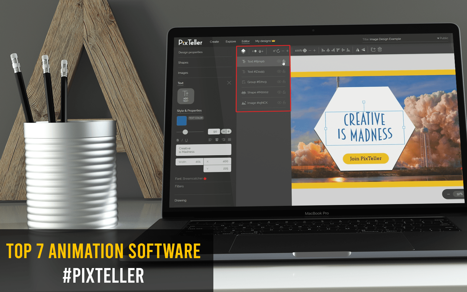 Animation Software #5 : PixTeller