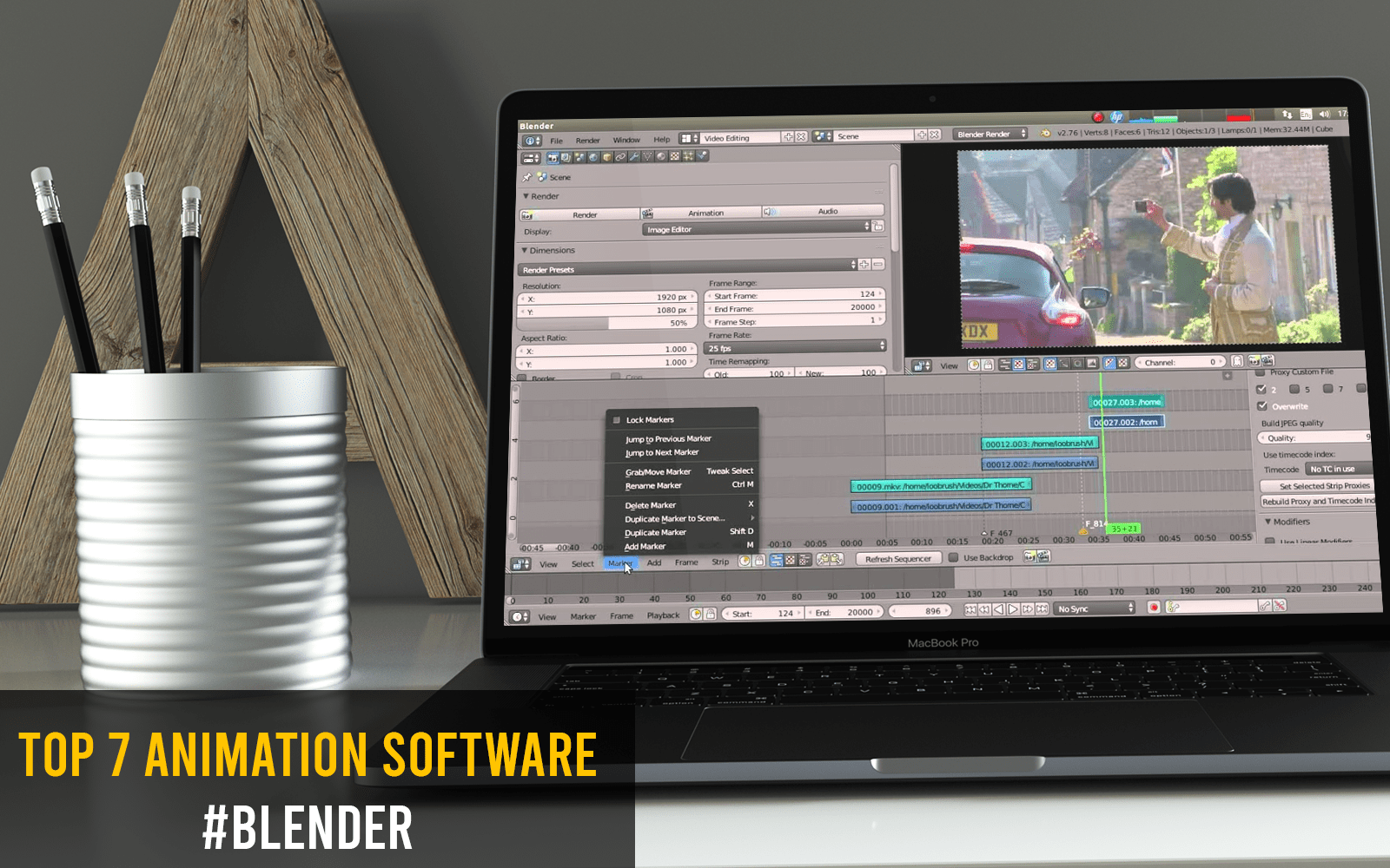 Animation Software #6 : Blender