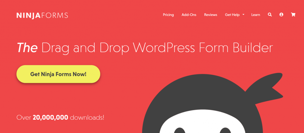 Ninja Forms (Web): Best Drag-n-Drop form builder for wordpress website