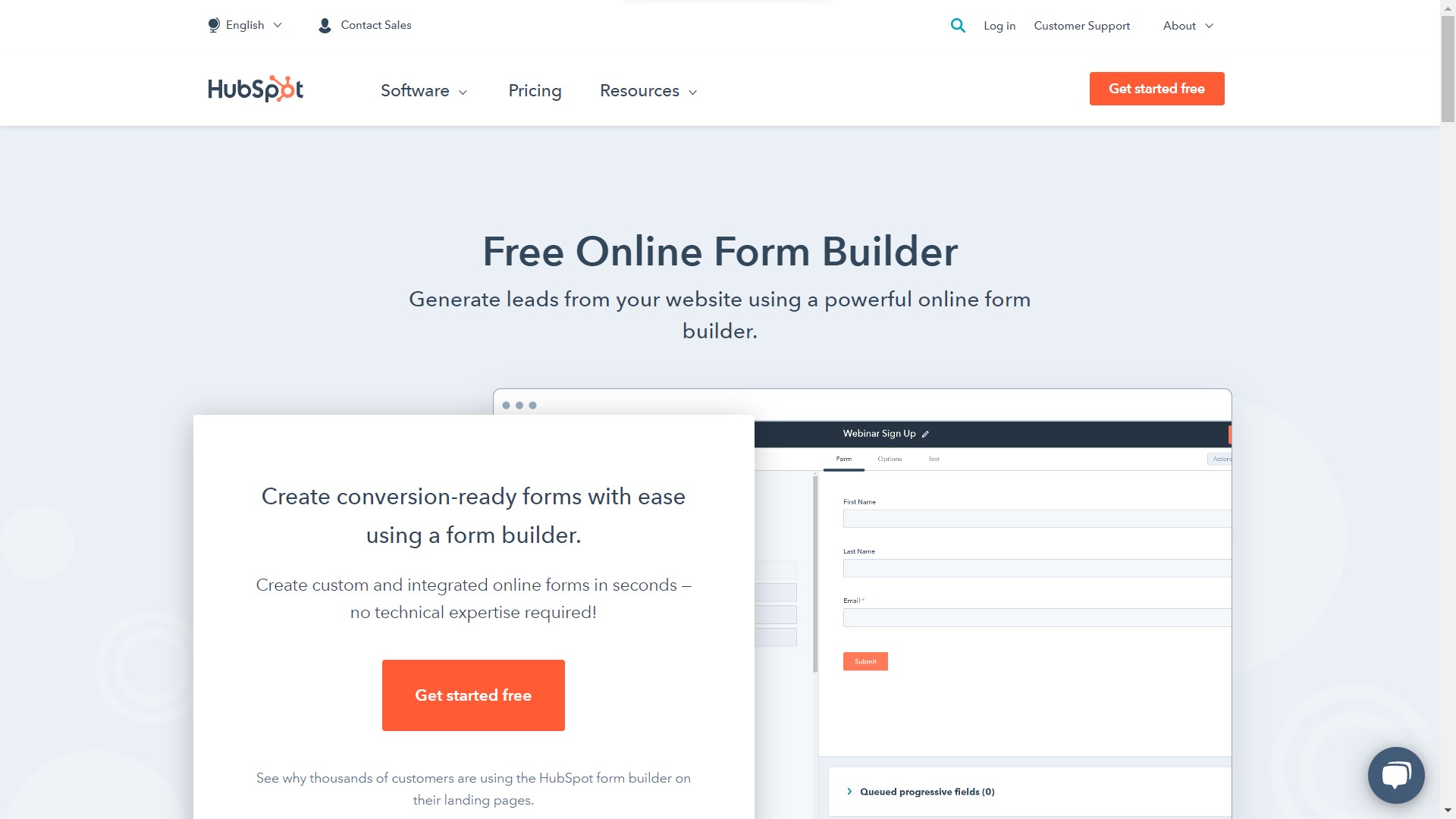 alternative to google form - Hubspot Forms