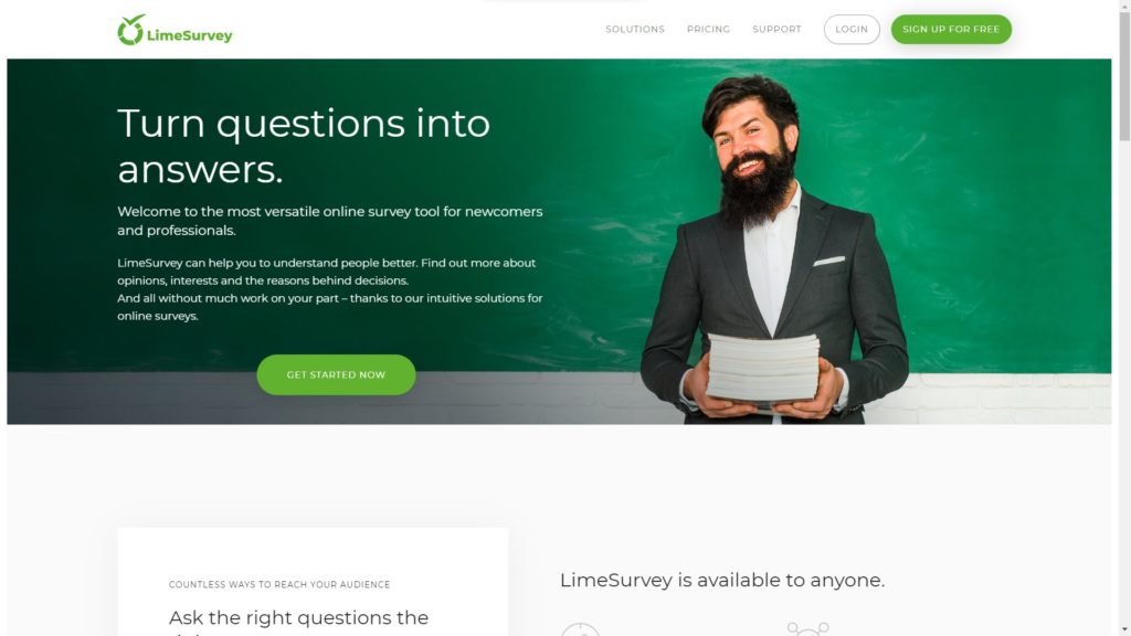 SurveyMonkey alternative - LimeSurvey