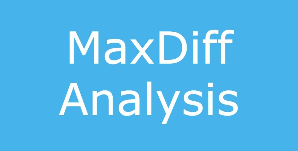 MaxDiff Analysis