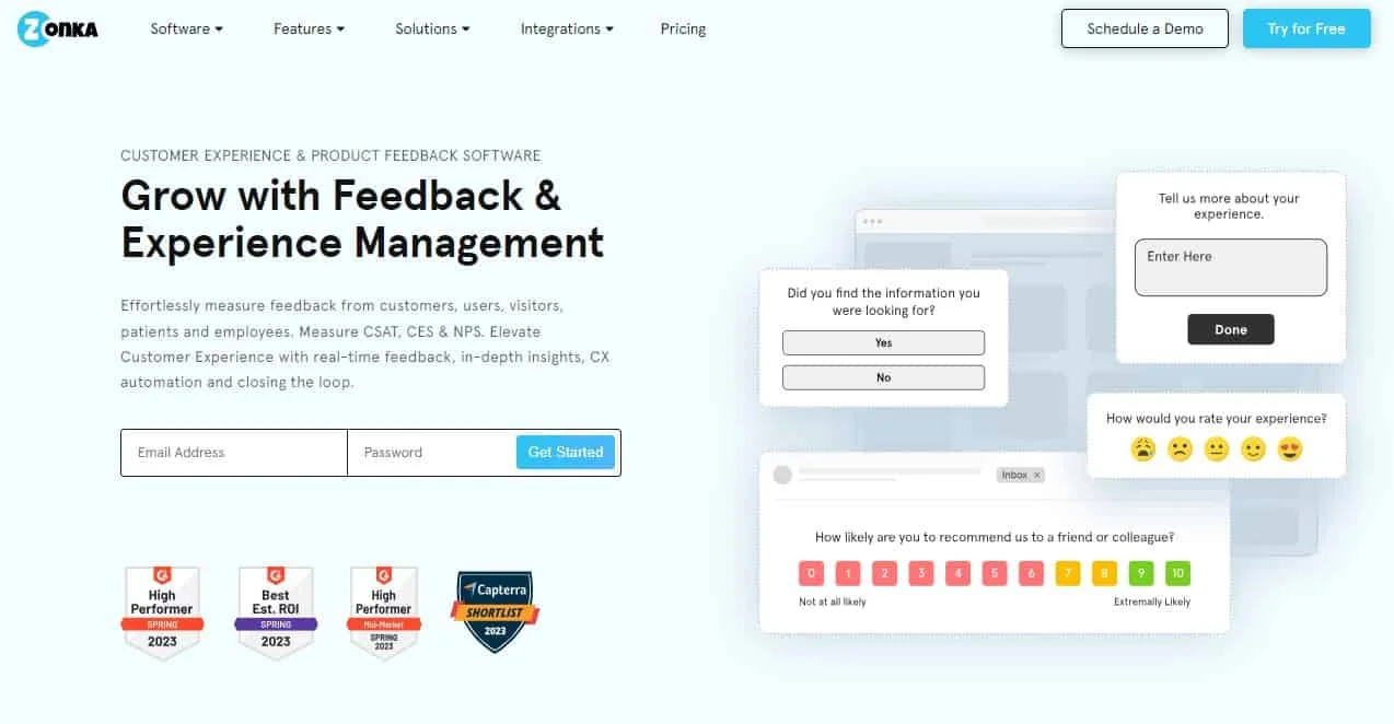 Qualtrics competitor - Zonka Feedback