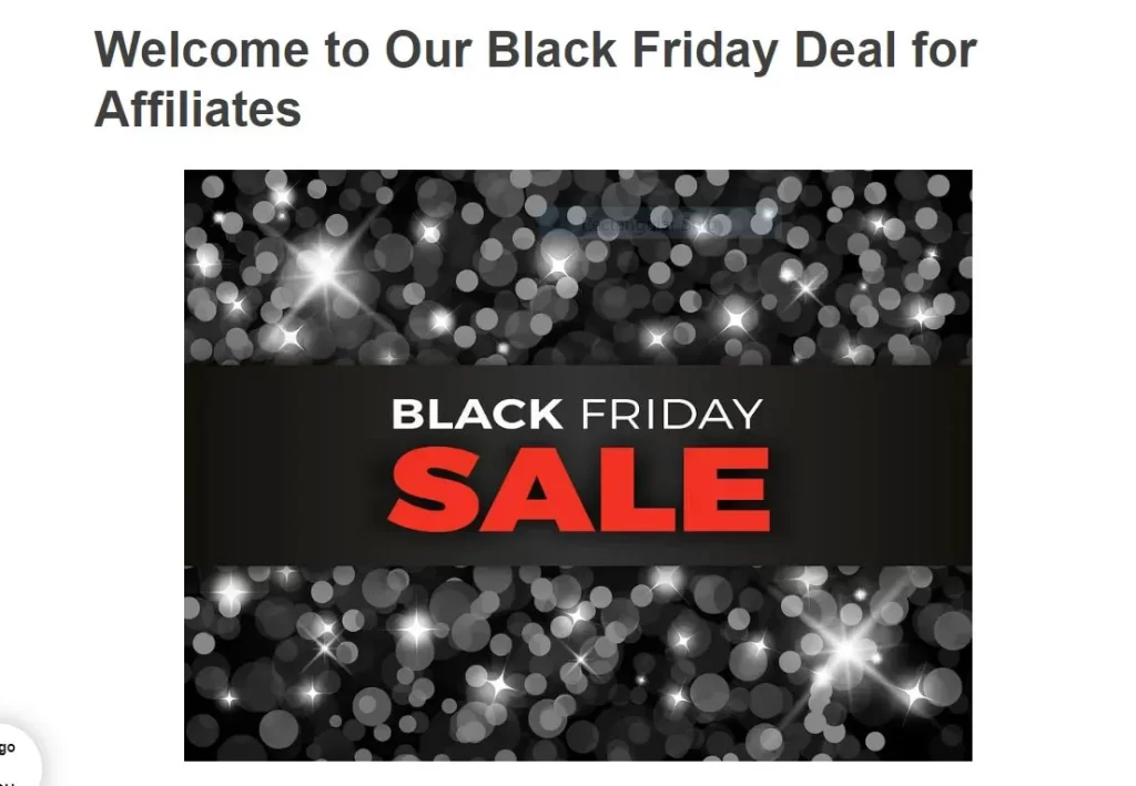 SaaS Black Friday Deal