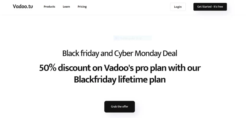 SaaS BlackFriday Deal