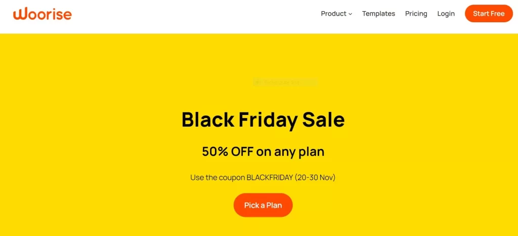 SaaS Black Friday Deal