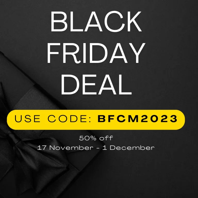 Black Friday Deal code: BFCM2023