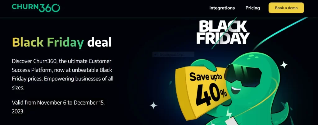 Black Friday SaaS Deal