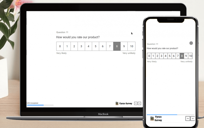 preview of net promoter score question